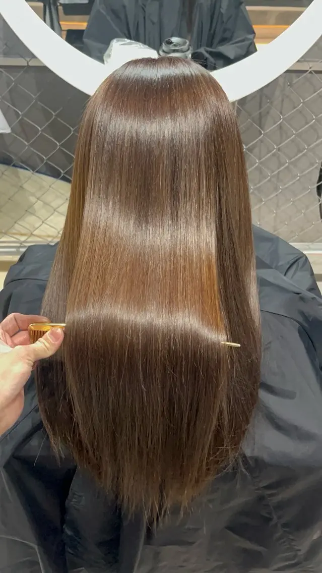 ロング 縮毛矯正 トリートメント CoCooN TAKUMAのヘアスタイル