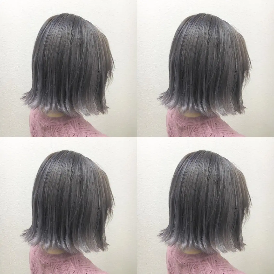 ショート カラー アディクシーカラー ブリーチ 透明感カラー グレージュ ハイライトカラー JILBLAN京都 ショート/ハイライトのヘアスタイル
