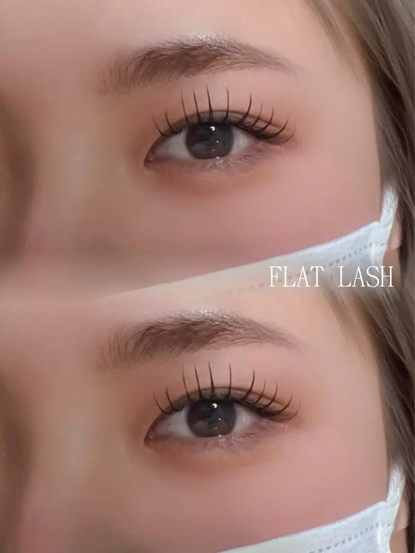 マツエク・マツパ フラットラッシュ マツエク 🦋eyelash NiARℹ︎na🦋のマツエク・マツパデザイン