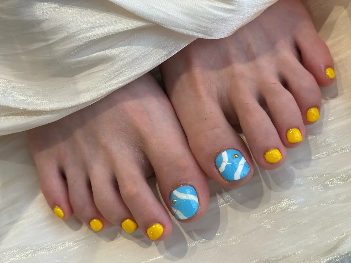 🦶🏻フット定額デザイン【アロマフットバス付き】の写真