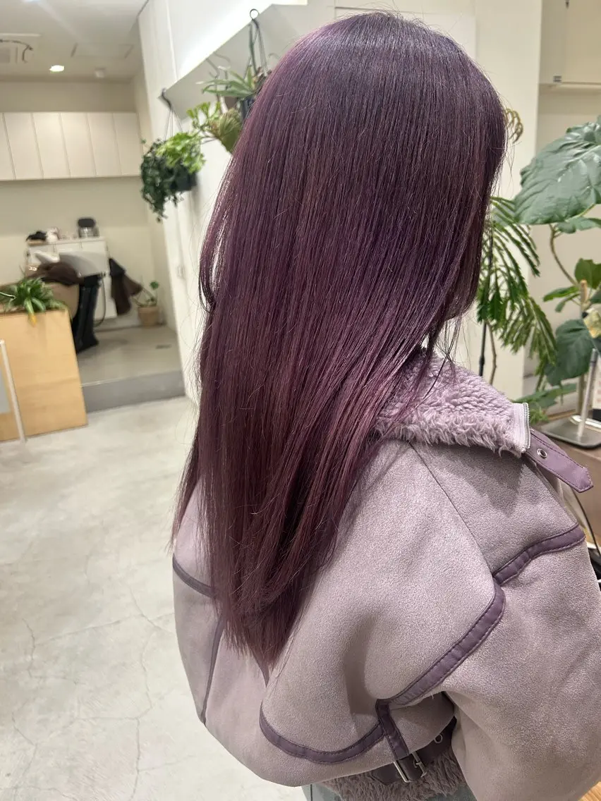 ロング カラー カット ヘアカラー 💛🤍U too e’s /店長🧸のヘアスタイル