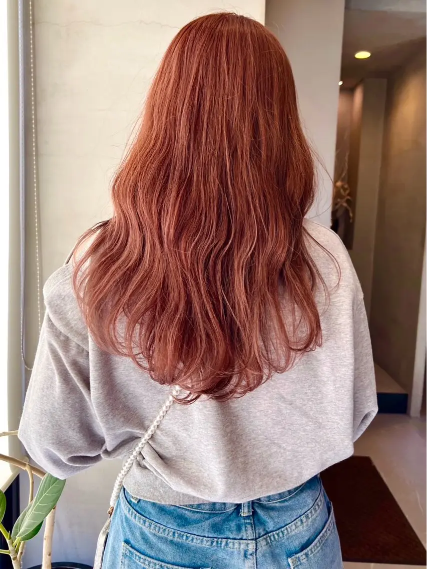 【柔らかい質感のカラーに✨】 ブリーチなしダブルカラー➕似合わせカット 当日ご予約◎の写真