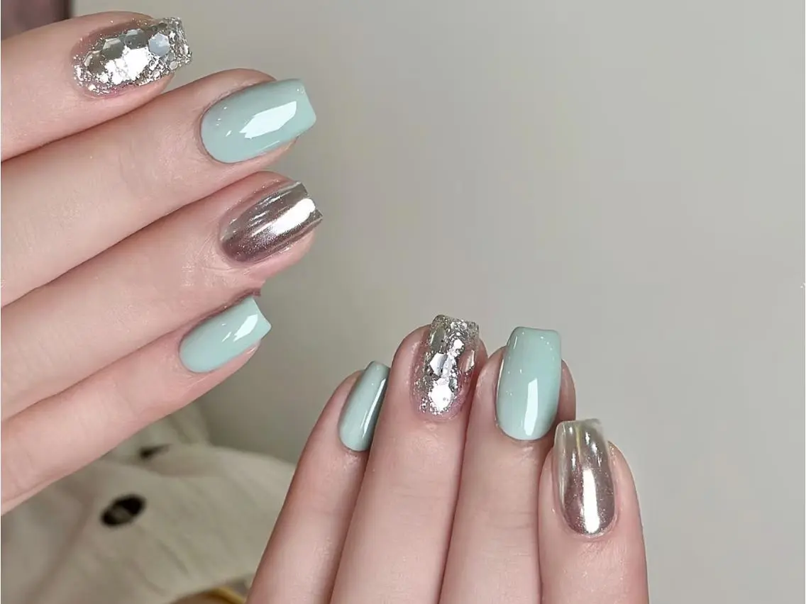 ネイル 成人式 韓国ネイル オフィスネイル 春ネイル For U nail スカルプ専門店のネイルデザイン