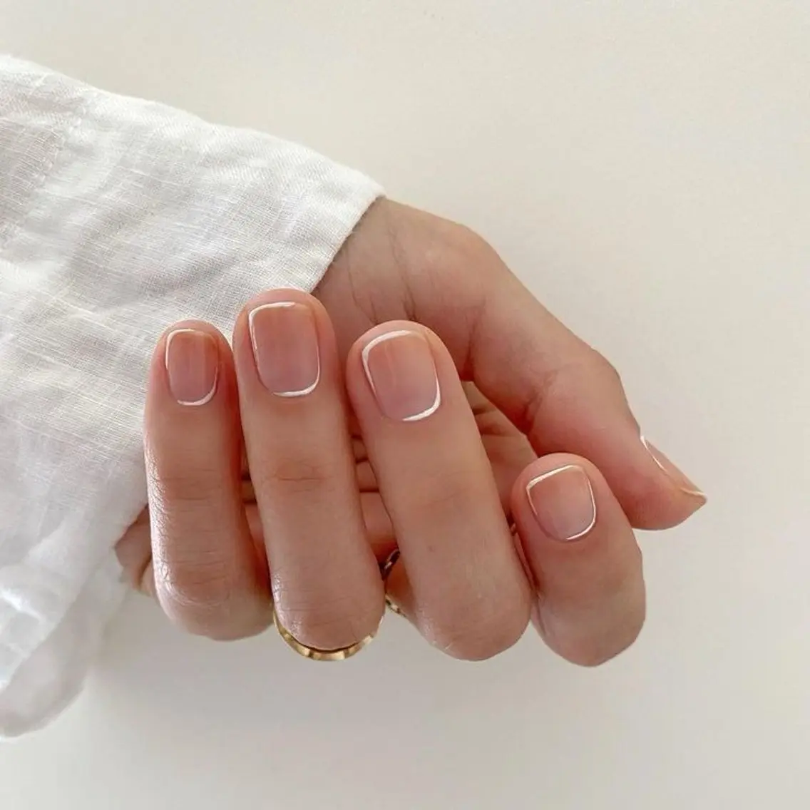 ネイル 長さ出し フレンチネイル グラデーション 韓国ネイル マグネットネイル ハンドネイル BT HEAVEN nailのネイルデザイン