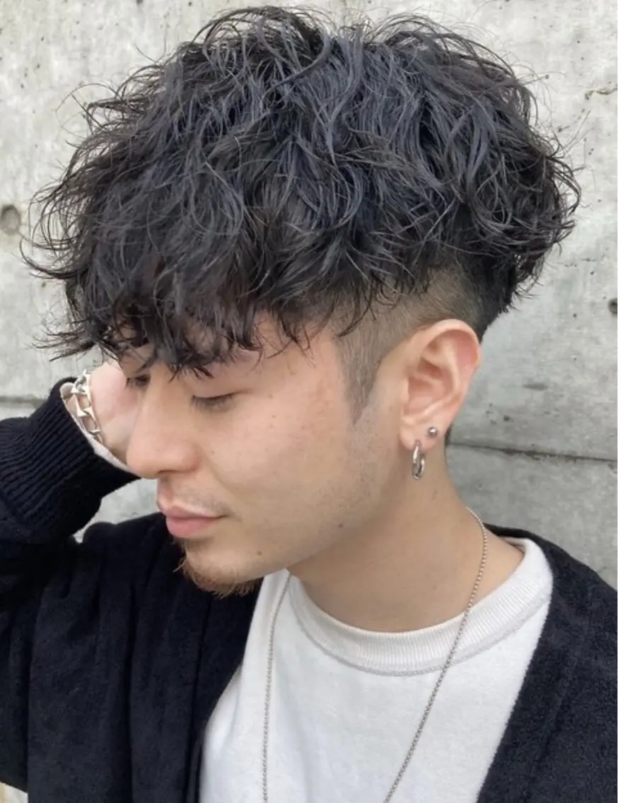 パーマ メンズ メンズパーマ ツイストスパイラルパーマ スパイラルパーマ カット パーマ 🎀メンズパーマ☆ 艶カラー☆Syuriのヘアスタイル
