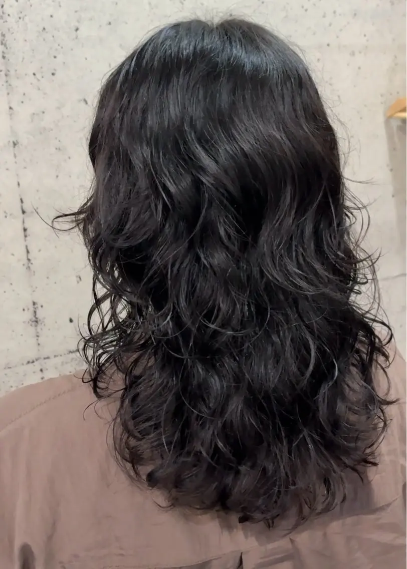 【平日限定/月5名】SNS動画モデル|デジタルパーマ50%OFF(ミディアム〜ロング)の写真