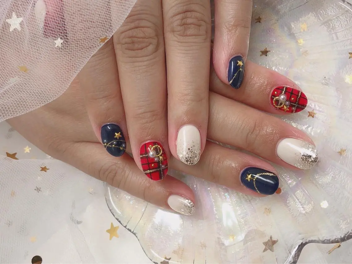 ネイル MiKi Nai池袋 長さだし得意のネイルデザイン