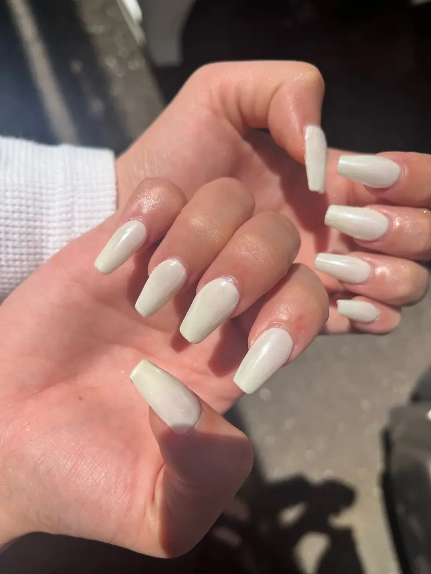 ネイル ワンカラーネイル ハンドネイル nail salon bel eclatのネイルデザイン