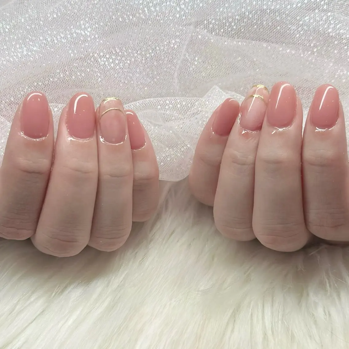 ショート ハンドネイル Le Dali さくらのネイルデザイン