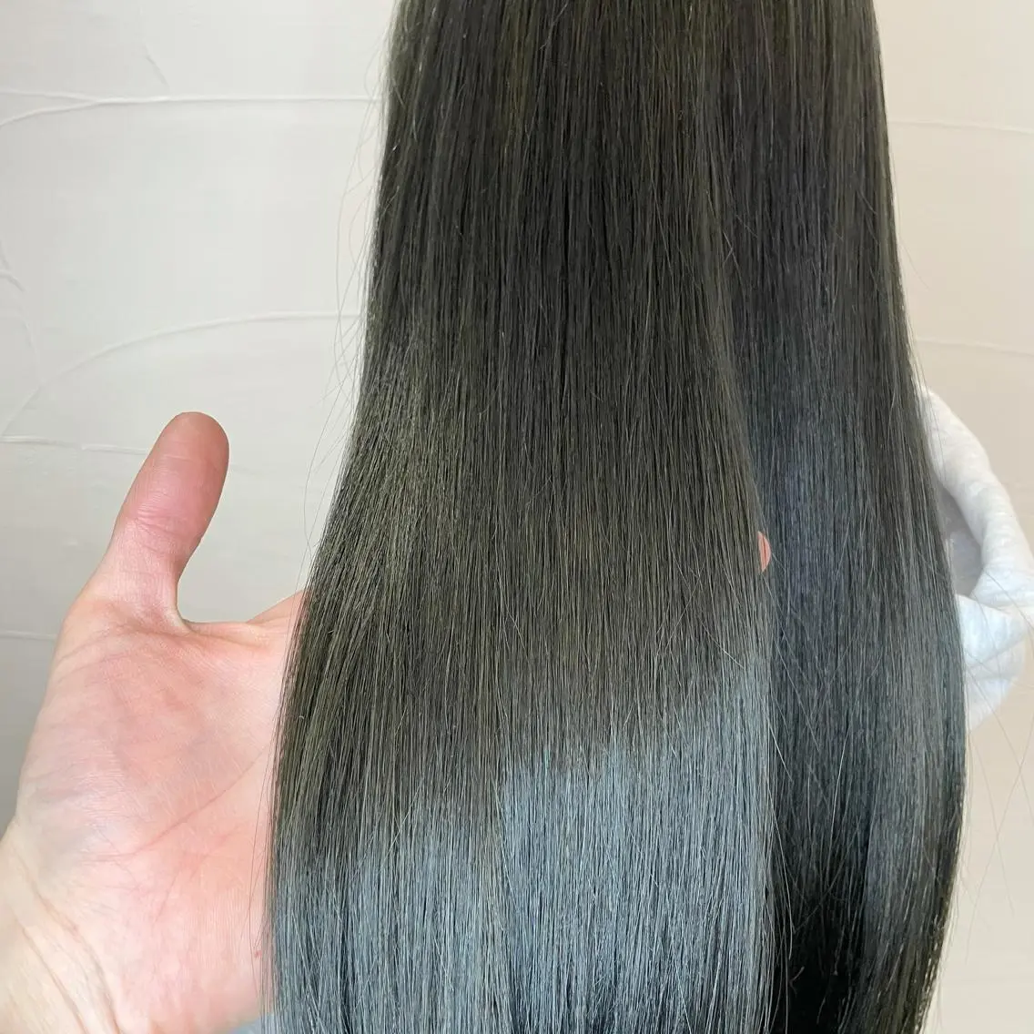 ロング カラー アディクシーカラー バレイヤージュ ブリーチ ケアブリーチ 透明感カラー ヘアカラー トリートメント 水戸/ブリーチカラー ♠️♠️會澤遼真のヘアスタイル