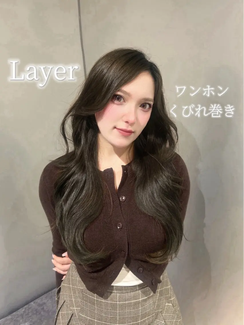 ロング カラー ブリーチ 透明感カラー ブリーチなしカラー 韓国風ヘア カット ヘアカラー トリートメント ブリーチなし透明感 カラー🤍ྀིきららのヘアスタイル