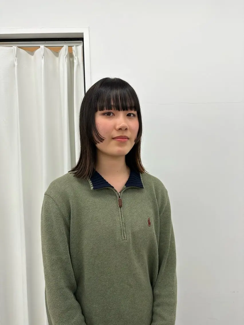 ミディアム カラー キッズ カット トリートメント オトナヘア🌸 harukaのヘアスタイル