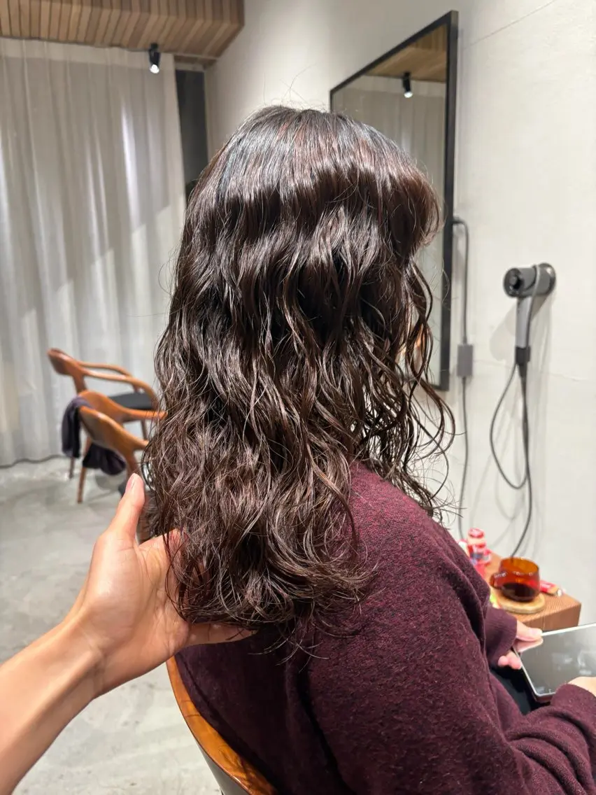ロング パーマ カット パーマ ボブ/レイヤーカット ✂︎ AYUMIのヘアスタイル