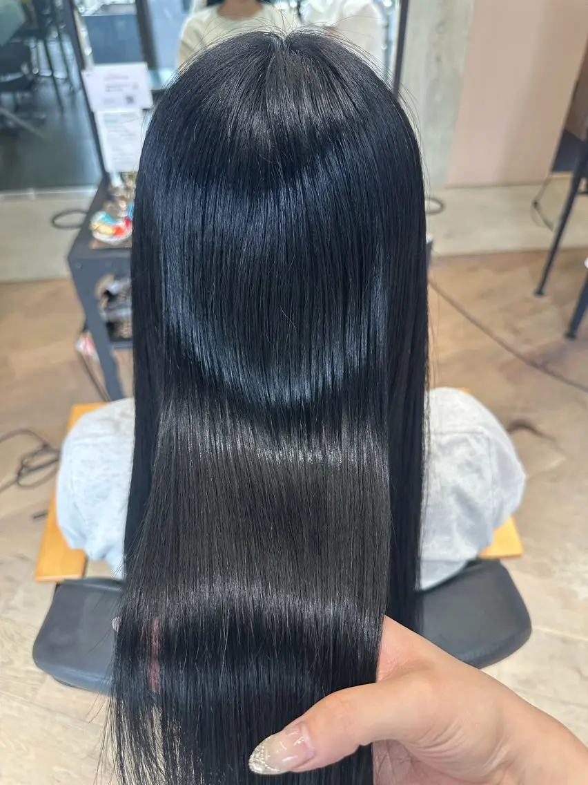 ロング RINO‎🤍🎀 𝑏𝑒𝑙𝑡𝑎のヘアスタイル
