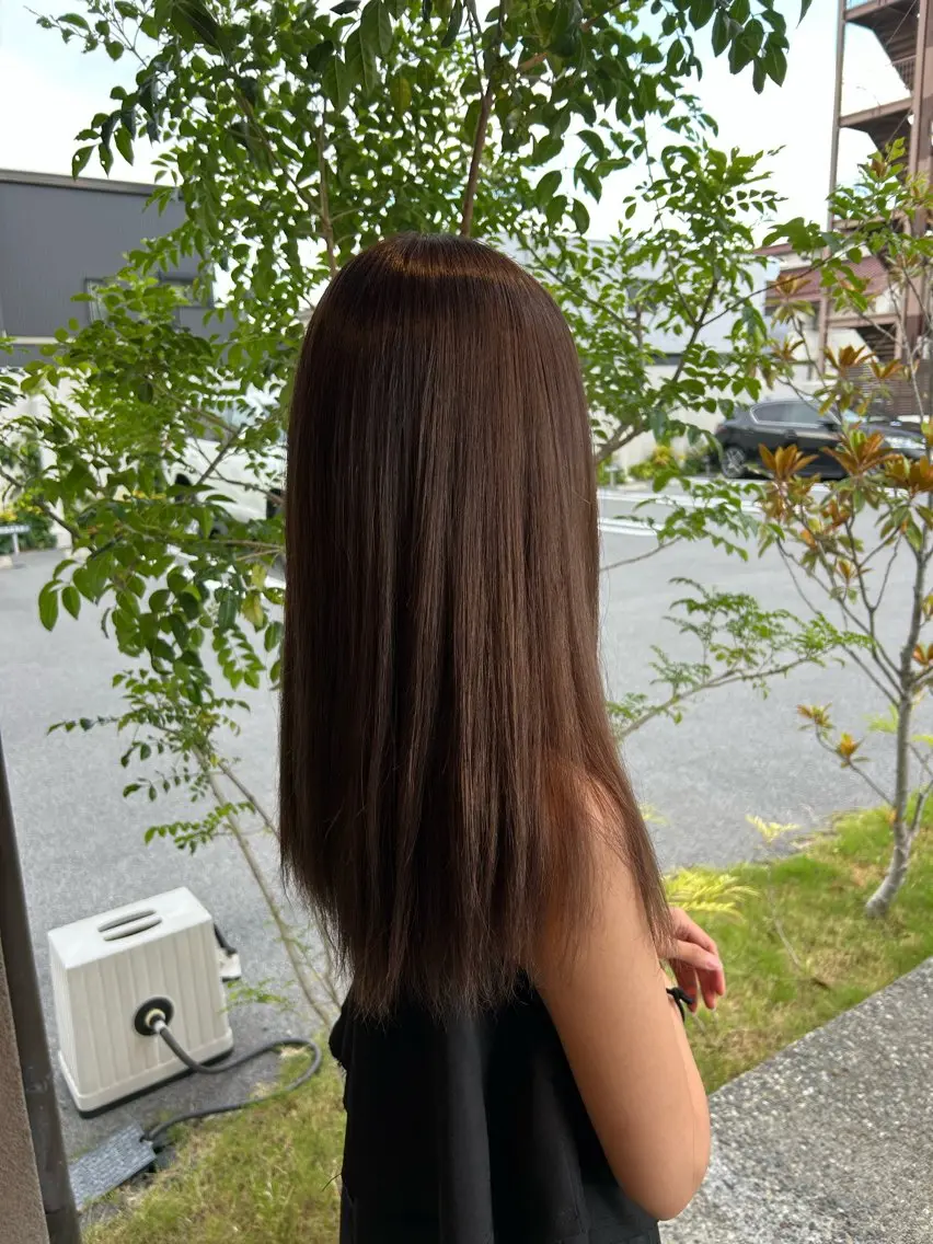 カラー ブラウンカラー ダークブラウン ⭐️HEDI YUKI⭐️のヘアスタイル