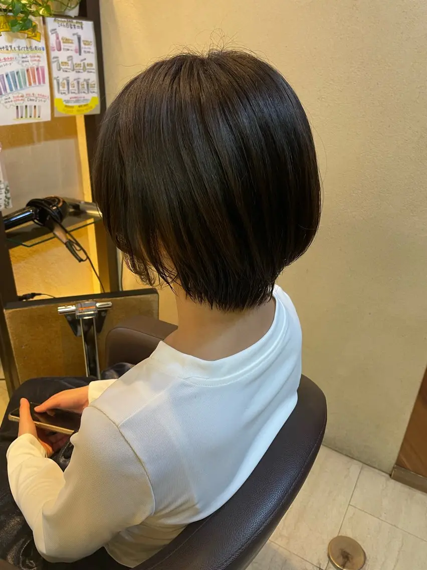 ショート 🎀無料カットモデル 🎀銀座/akaneのヘアスタイル