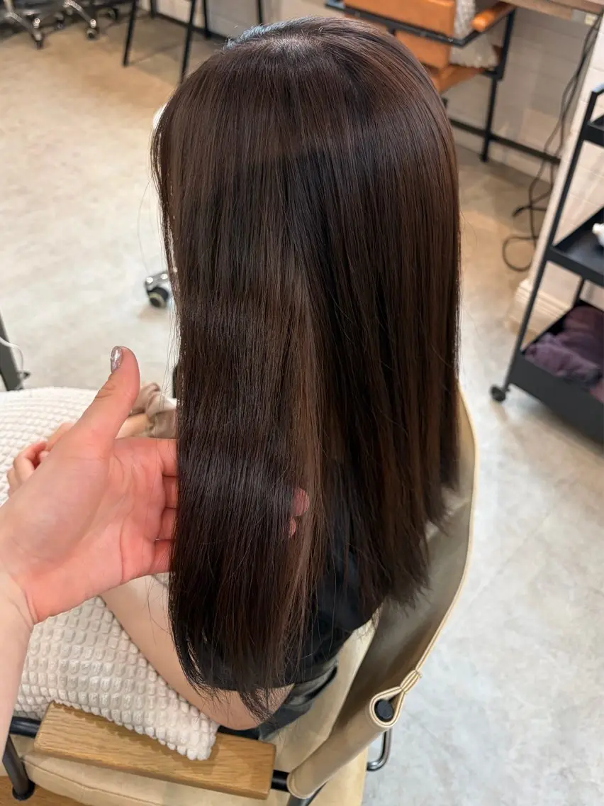 ロング カラー カラーモデル募集中 anna🫧のヘアスタイル