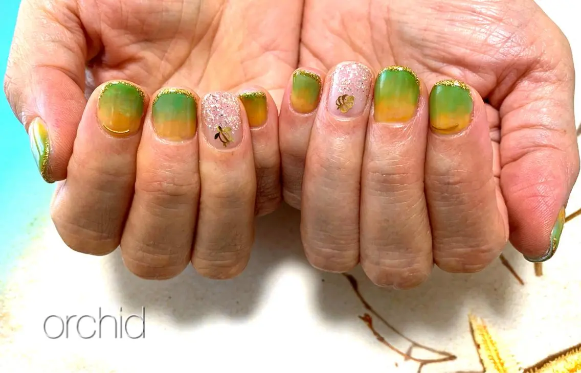 ネイル orchid ♡オーキッドのネイルデザイン