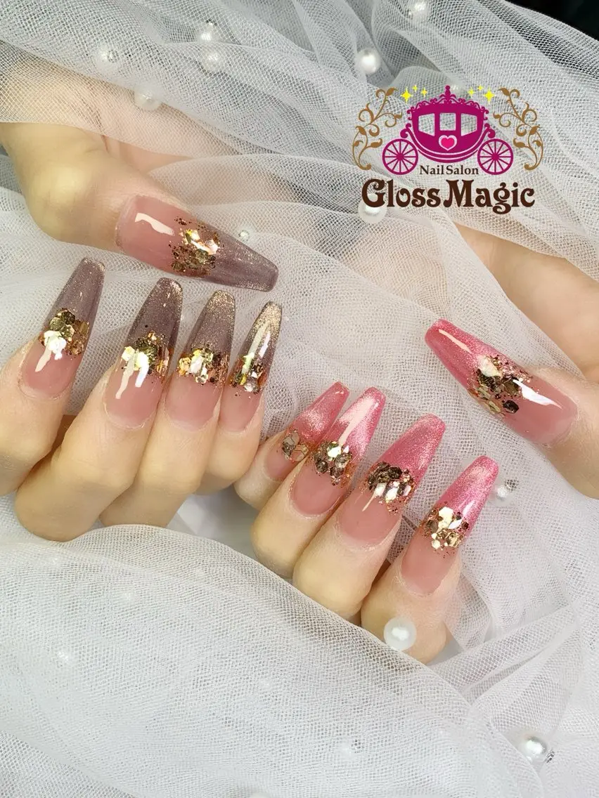 ネイル ロングネイル ハンドネイル YUN 💅のネイルデザイン
