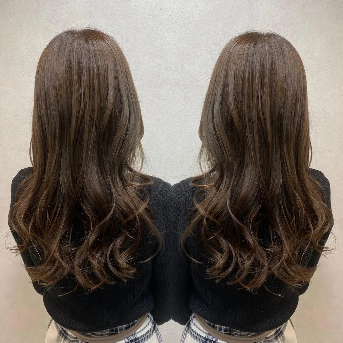 ロング カラー tocca 💜石田愛結💜のヘアスタイル