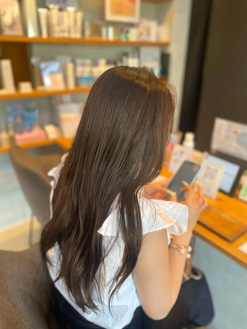 カラー ヘアカラー ty-s peak 🎀りおん🎀のヘアスタイル