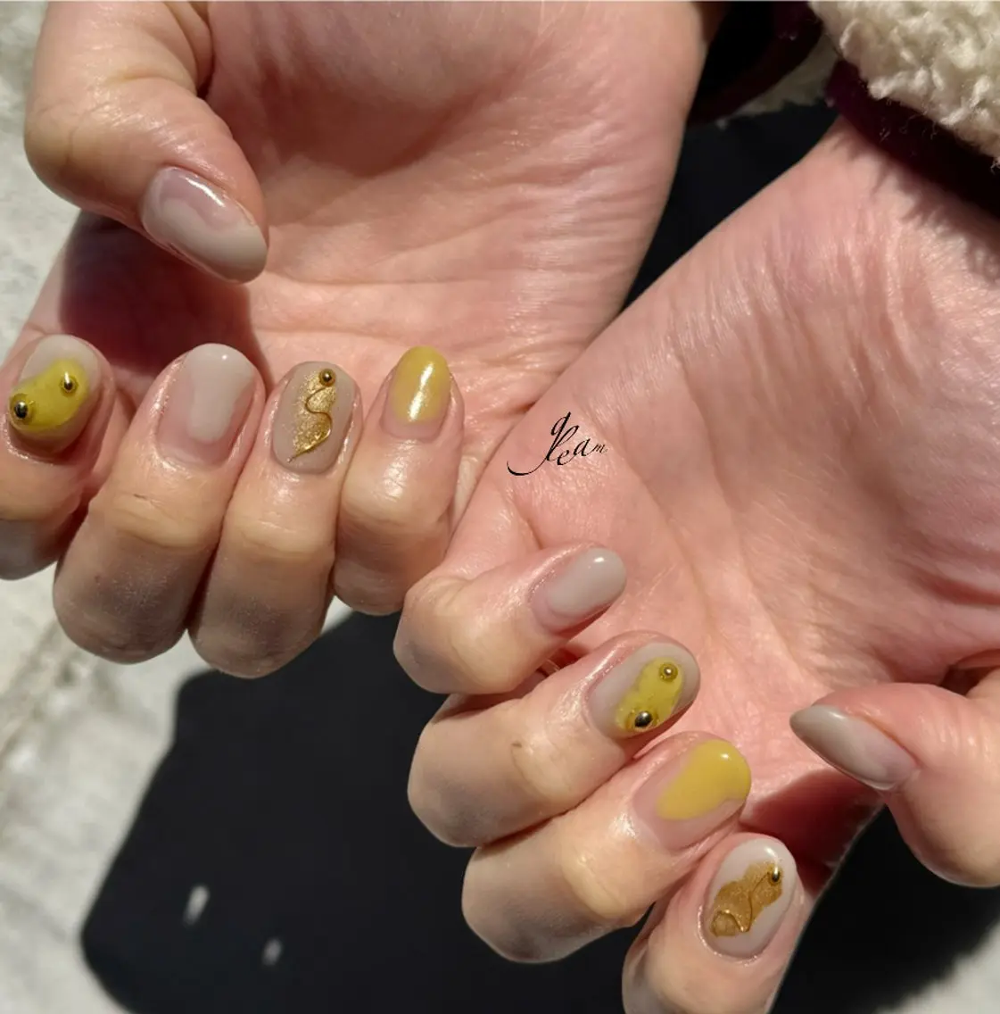 ネイル ハンドネイル gleam✴︎ sayakaのネイルデザイン