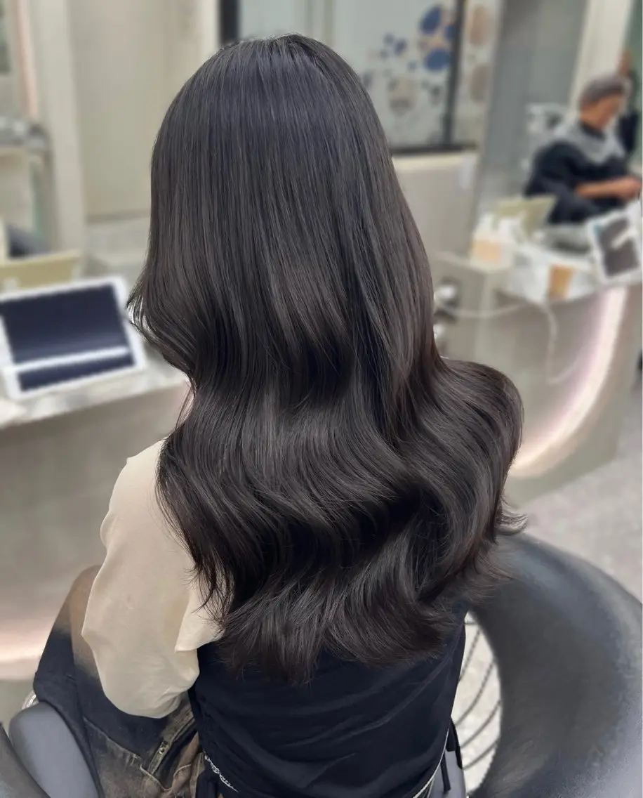 ロング 髪質改善 韓国風ヘア 🎀透明感カラー shizuka🎀のヘアスタイル