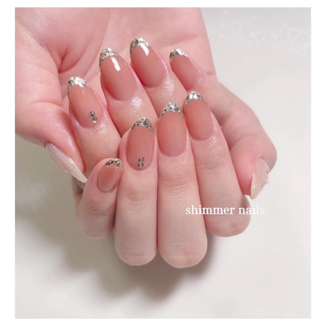 ネイル 冬ネイル クリスマス shimmer nailsのネイルデザイン
