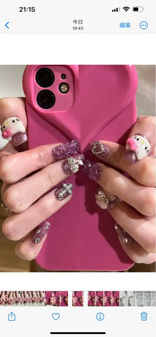 ネイル ハンドネイル zir  nail 🕊️💗RIOのネイルデザイン