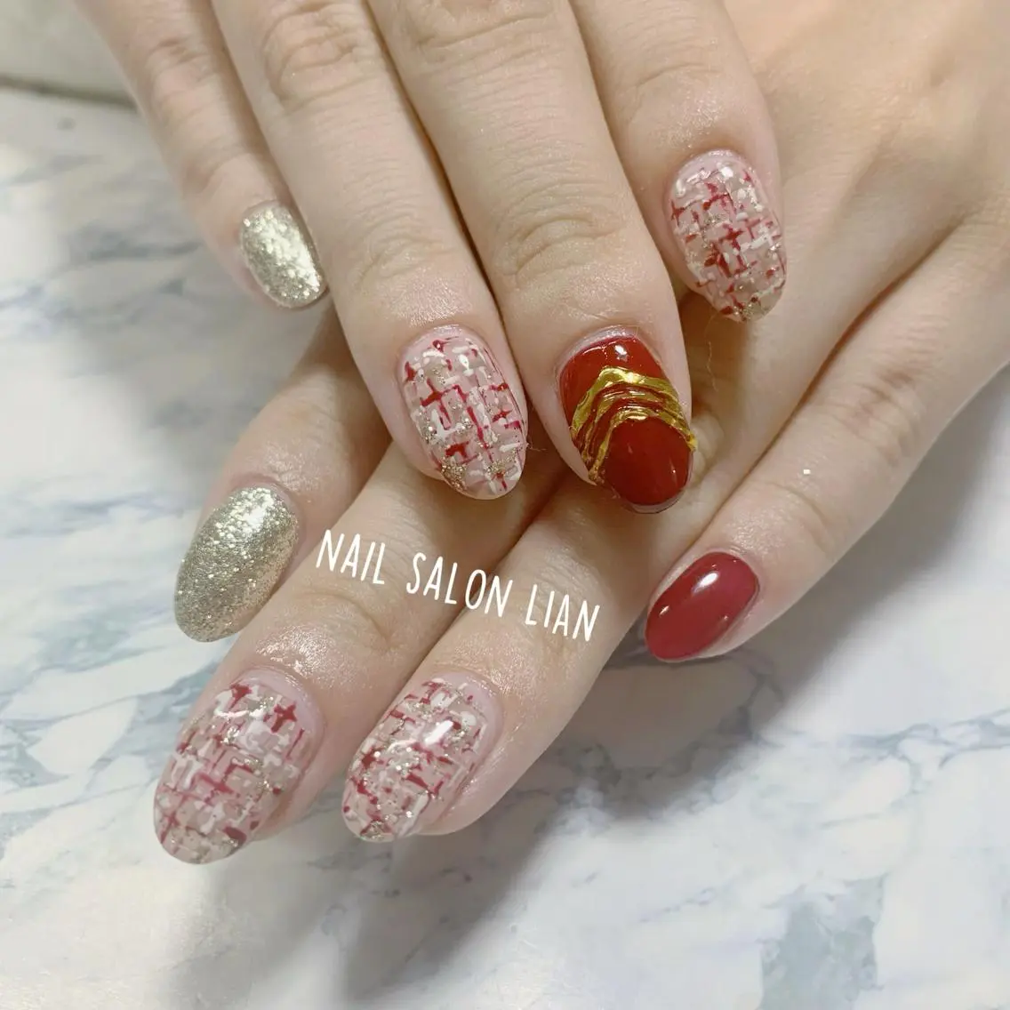 ネイル ハンドネイル NailSalon LiAnのネイルデザイン