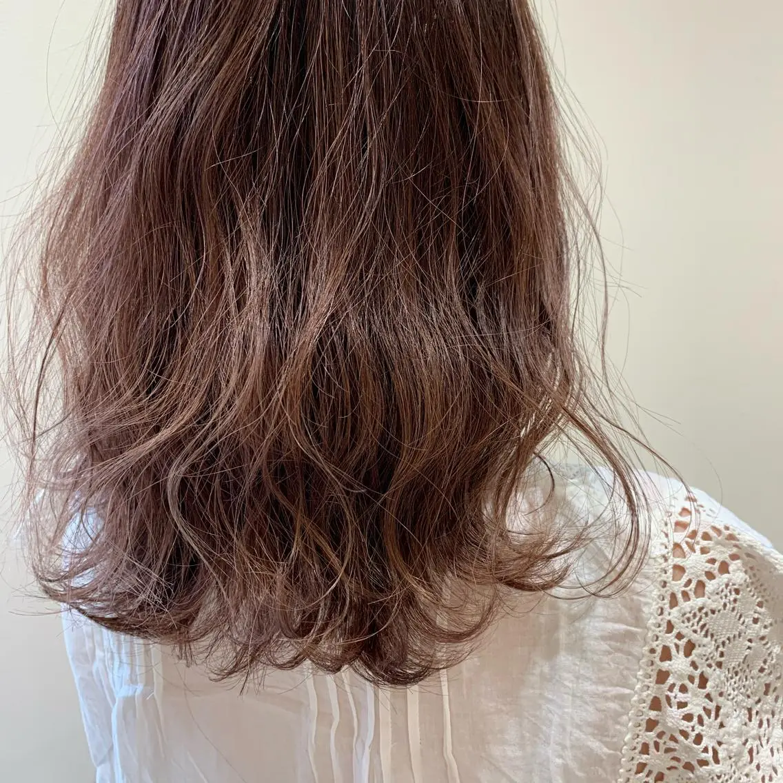 ミディアム 透明感カラー 金村真子のヘアスタイル