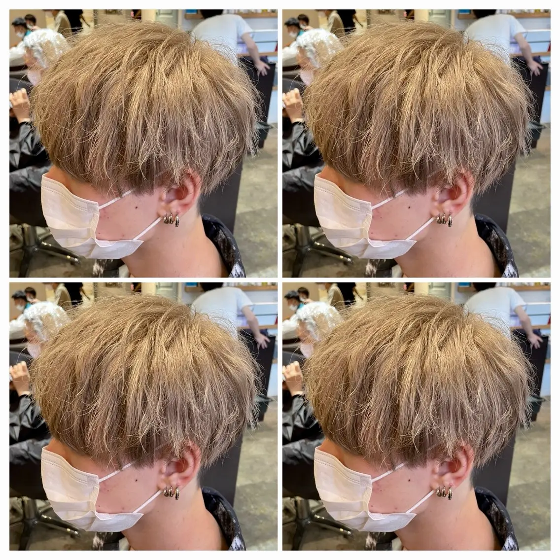 ショート カラー メンズ カット ヘアカラー トリートメント メンズ特化 /パーマ🫧ゆたかのヘアスタイル
