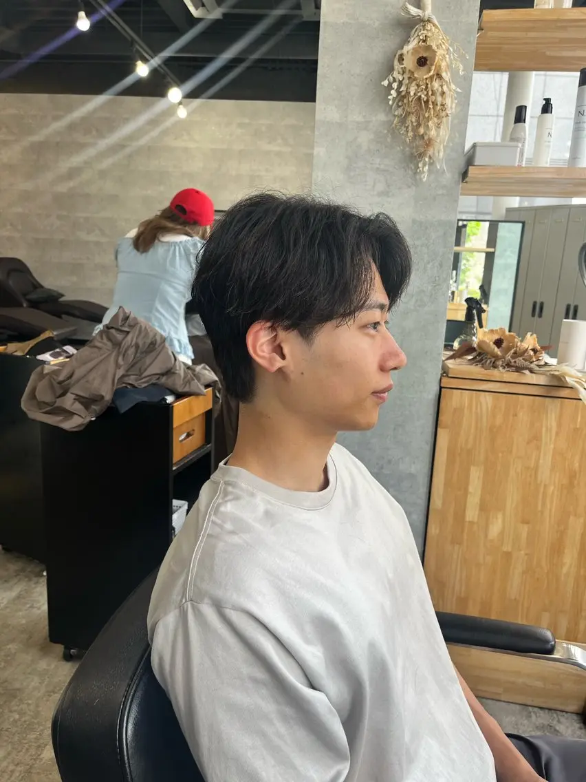 ミディアム ミディアムパーマ 🫧レディースカット 🫧今だけ無料　岩立のヘアスタイル