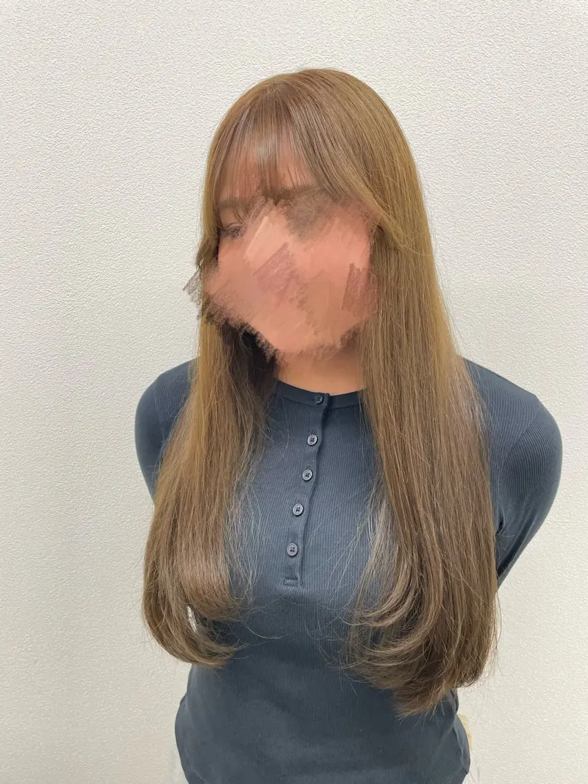 カラー natsuki💘 透明感カラー💘✨のヘアスタイル