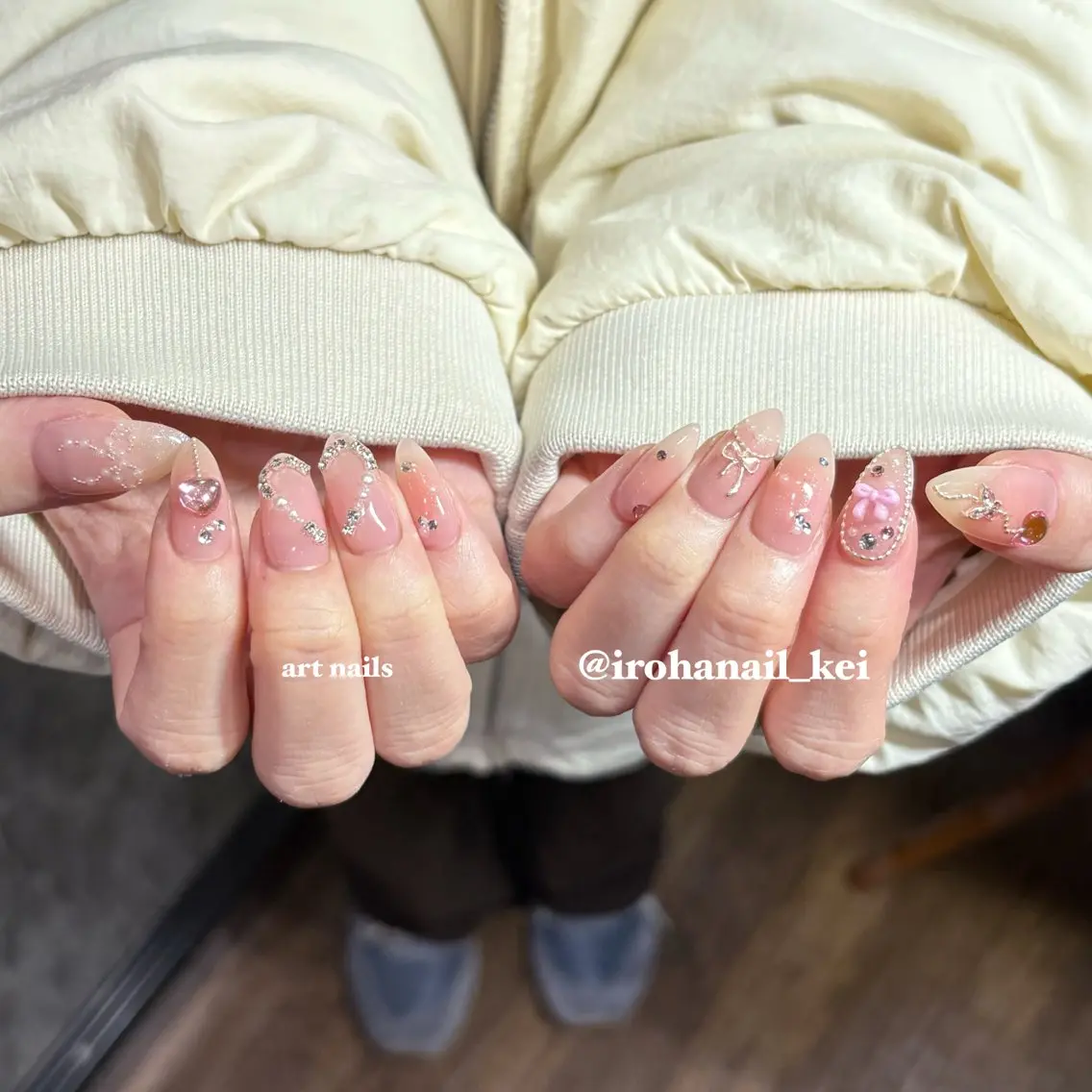 ネイル アートネイル ハンドネイル IROHA NAIL_けい🐶のネイルデザイン