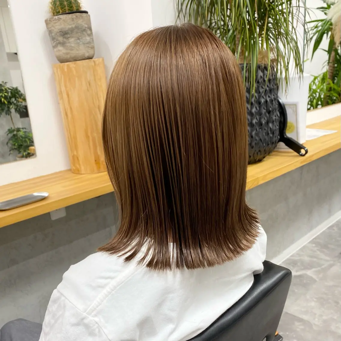 ミディアム カラー ベージュカラー 髙橋建太/ ニュアンスパーマ✂️のヘアスタイル