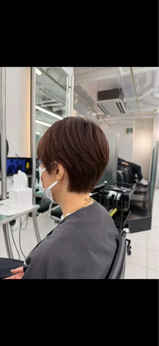 ショート はにいボブ＆ショート カットモデル募集中のヘアスタイル