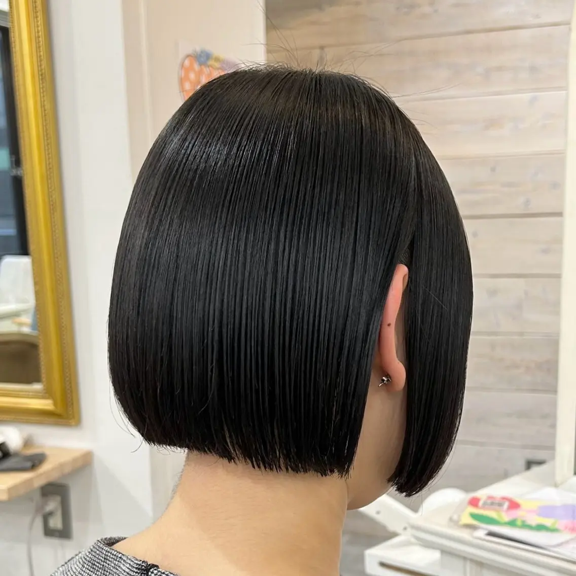 ショート ボブ 顔まわりカット/ボブ /♡とーこ♡のヘアスタイル