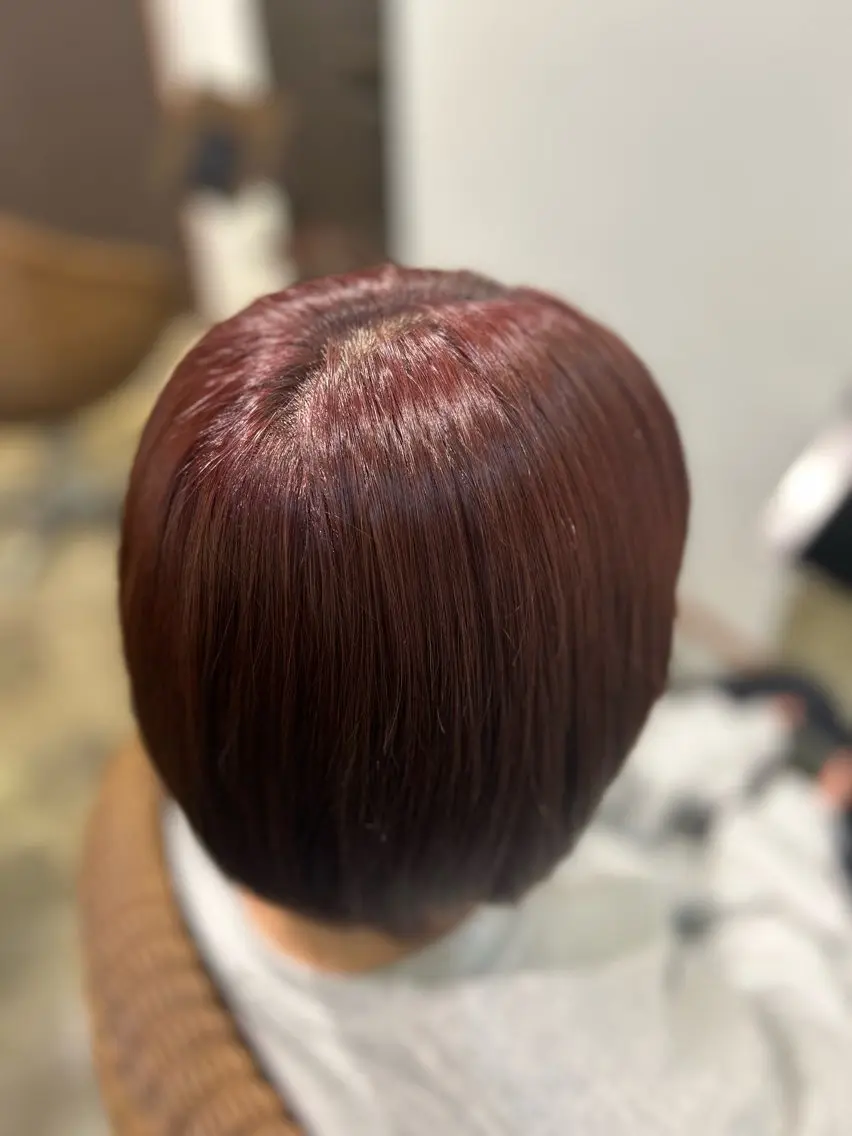 カラー ヘアカラー 中台 まゆのヘアスタイル