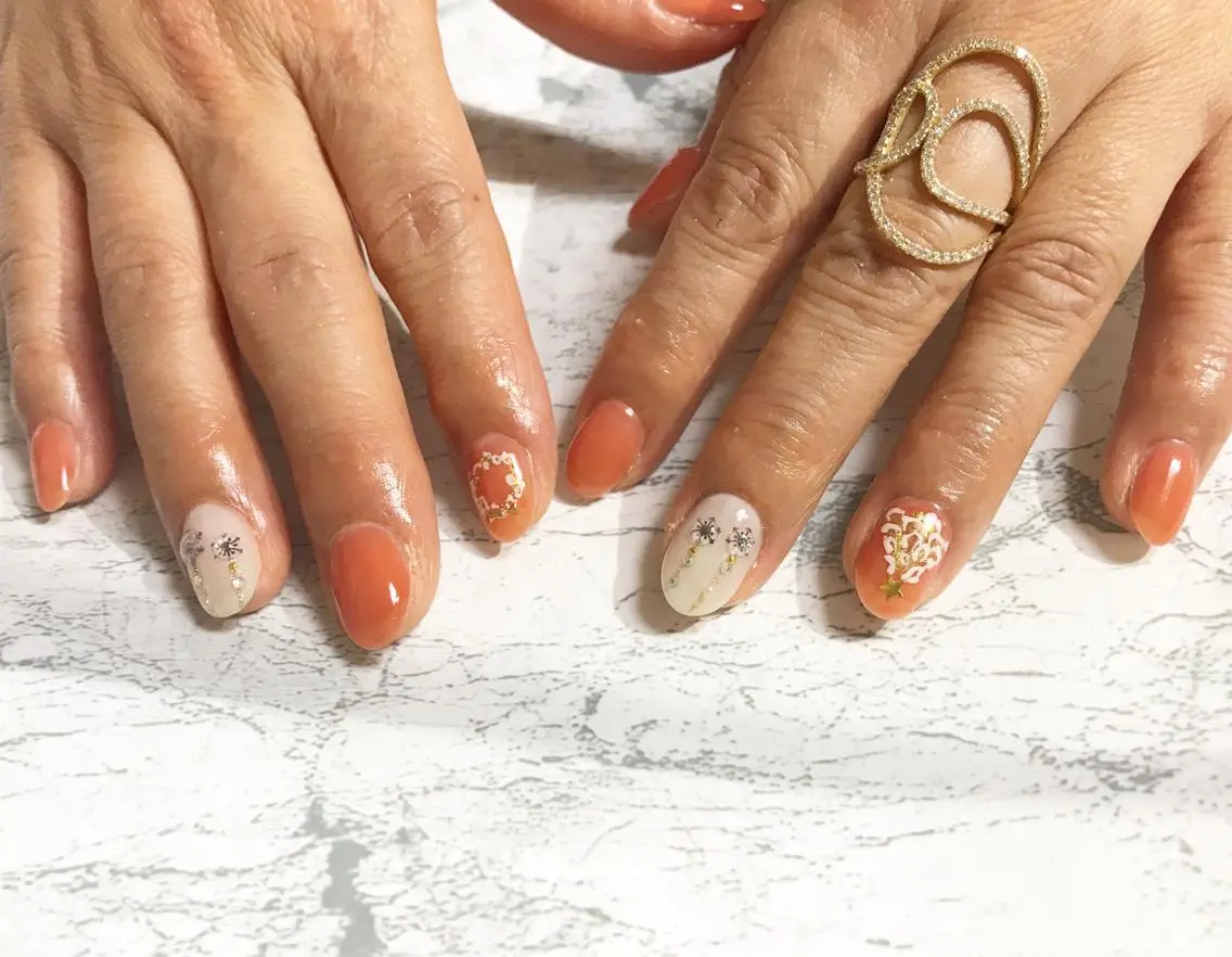 ネイル フットネイル ニュアンスネイル シンプルネイル 春ネイル 夏ネイル nail fufla ♡yamane♡のネイルデザイン