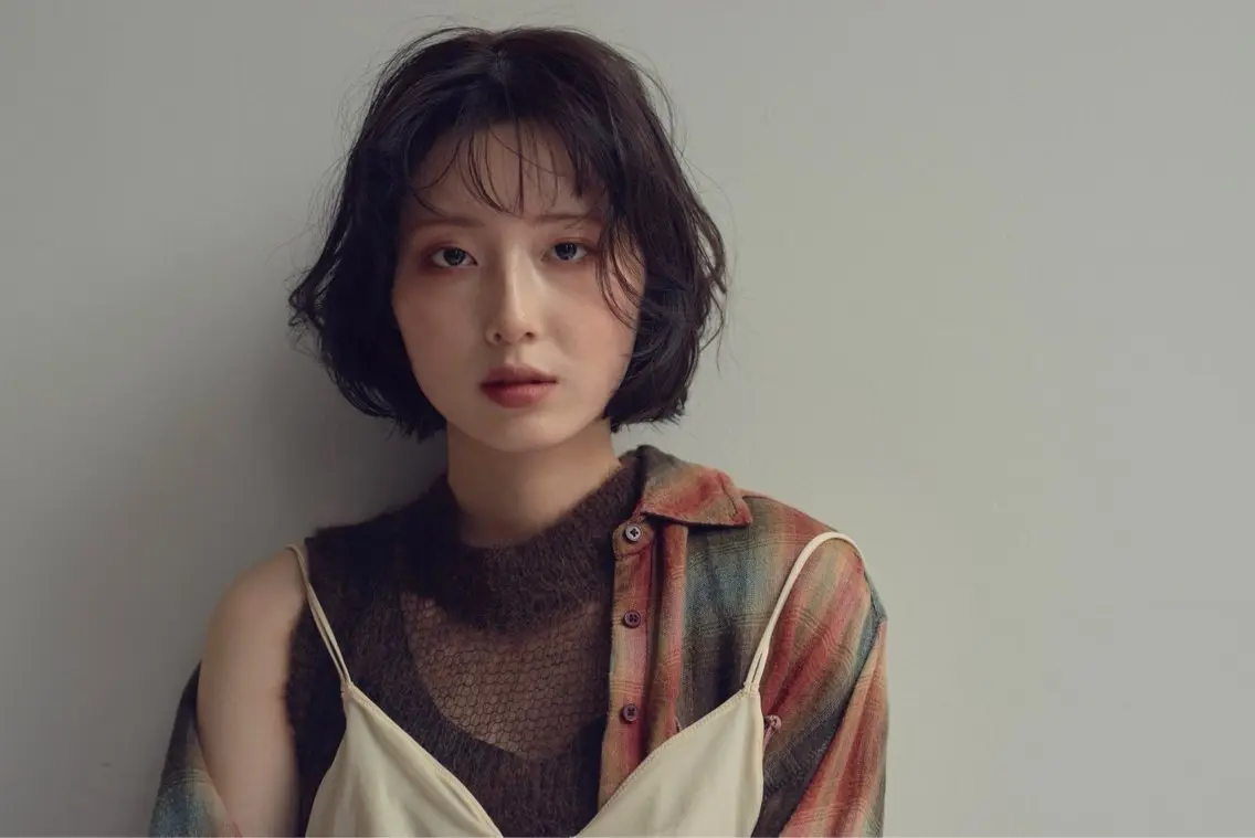 ショート ボブ 韓国風ヘア カット ヘアカラー トリートメント 野田 カレンのヘアスタイル