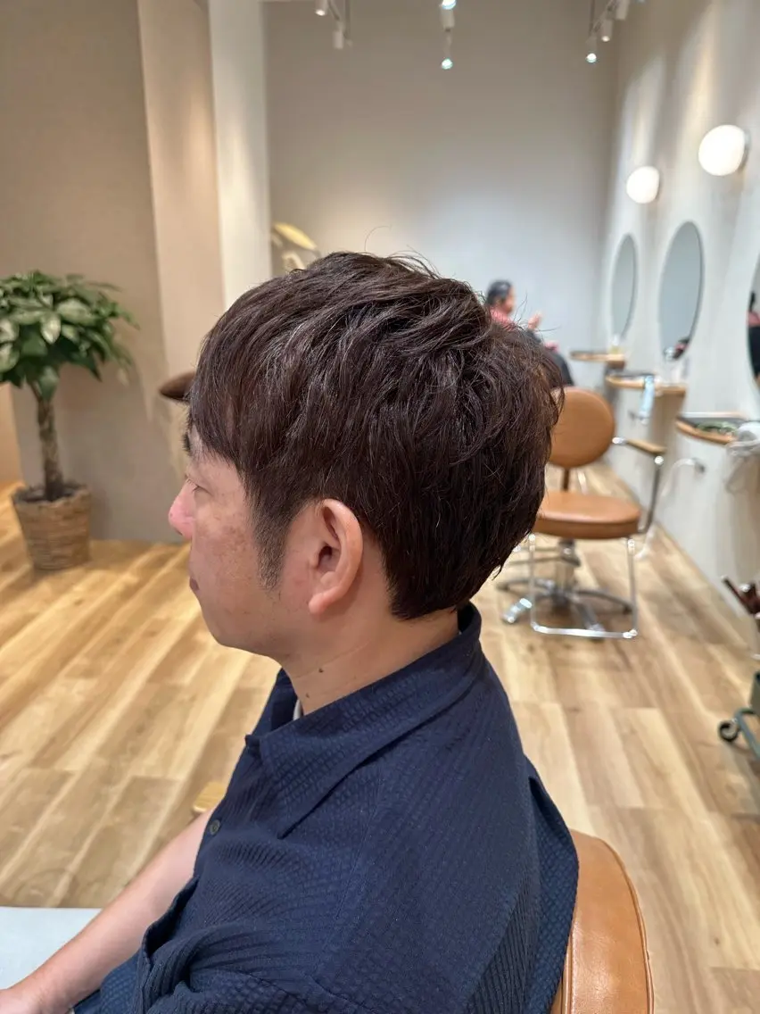 メンズ 刈り上げ 梅本 夢香のヘアスタイル