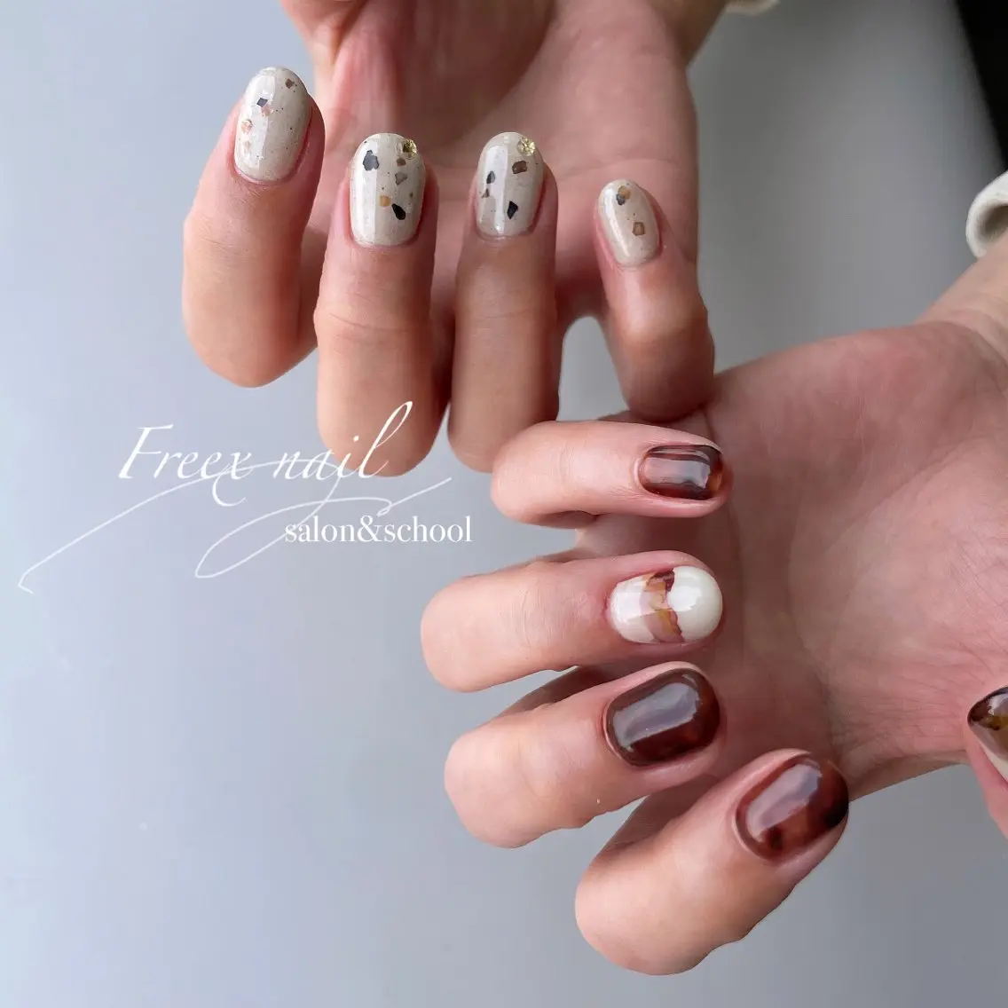 ネイル ハンドネイル フットネイル freex nail /ニュアンス/個性派のネイルデザイン