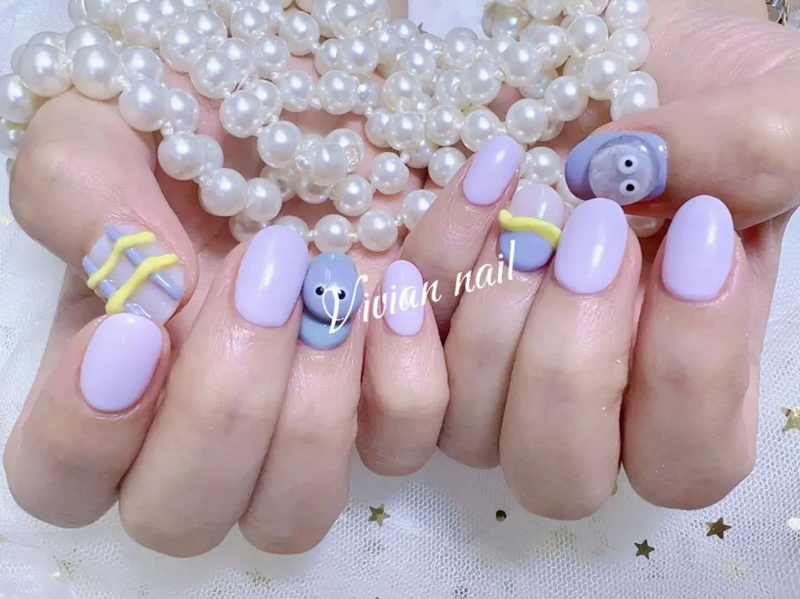 ネイル VIVIAN エイのネイルデザイン