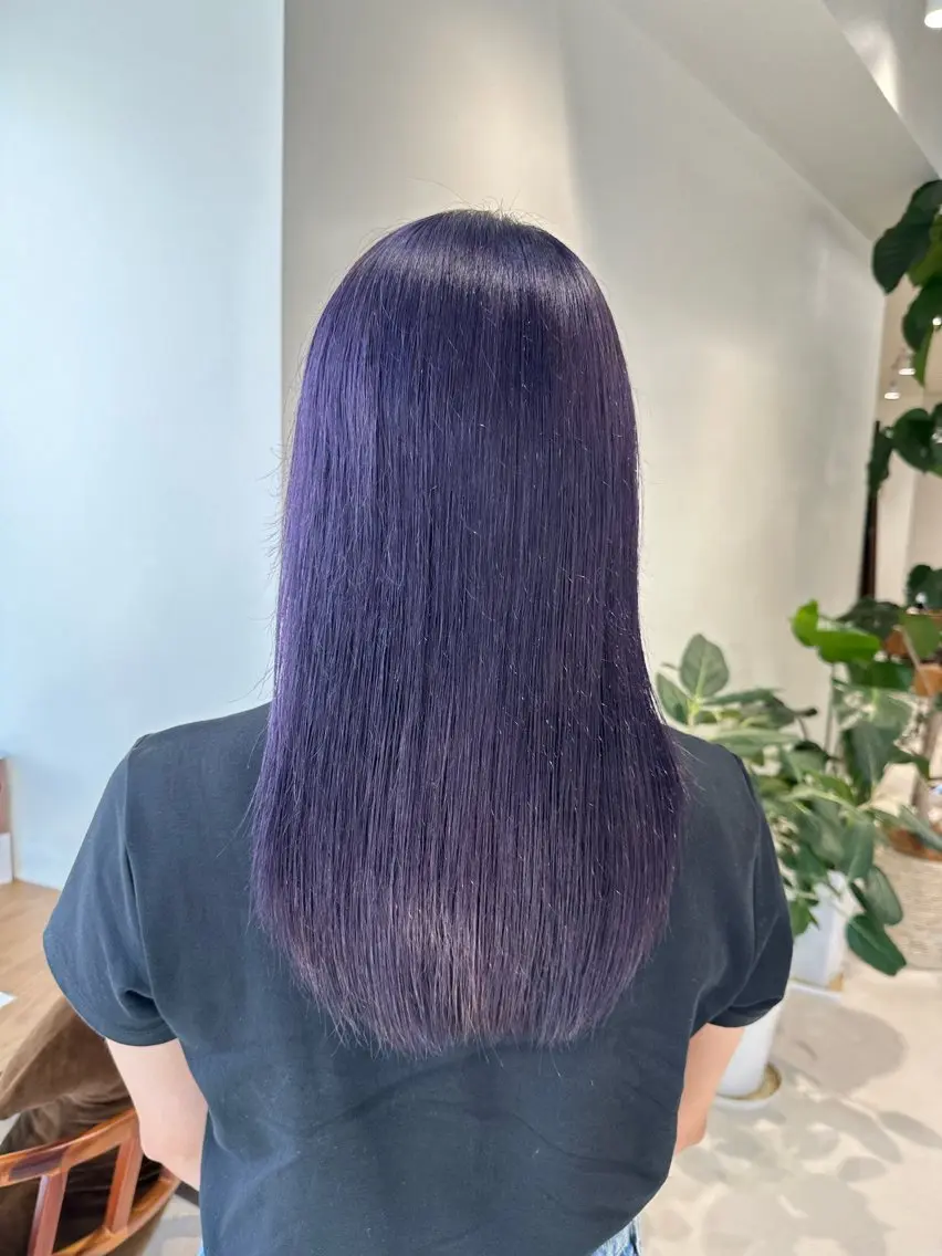 ミディアム カラー Liru:smart salon/茅ヶ崎のヘアスタイル