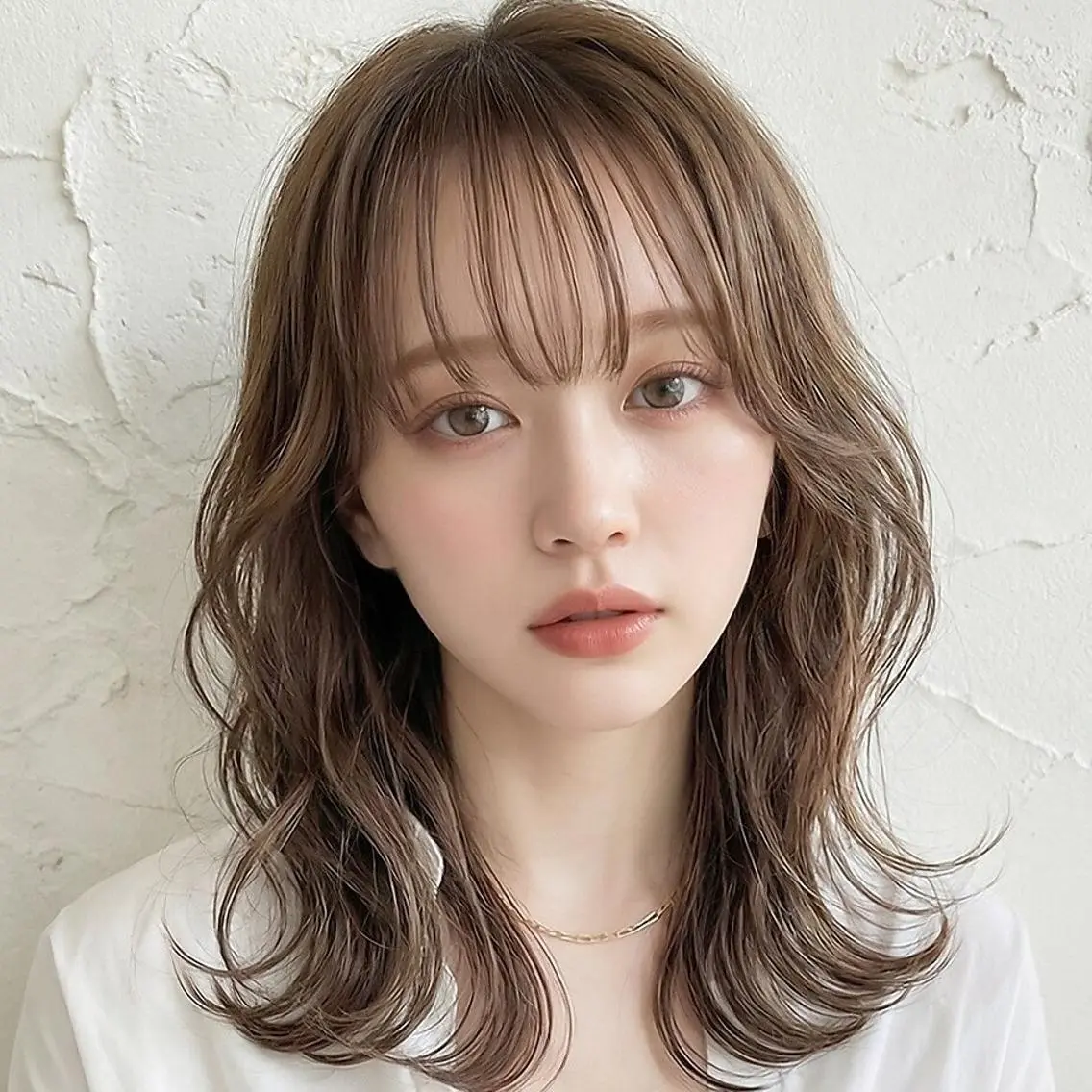 ミディアム インナーカラー◆ ダブルカラー◆　上原のヘアスタイル