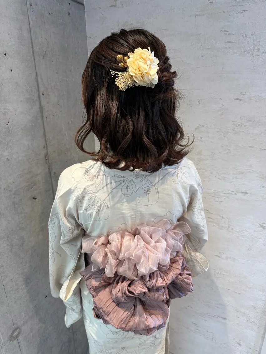 ヘアアレンジ 着付け 🎀ヘアセット/艶髪 /はやしほのか🎀のヘアスタイル