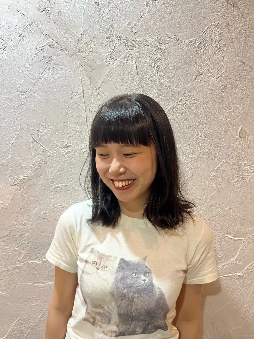 カラー 村松 かほのヘアスタイル