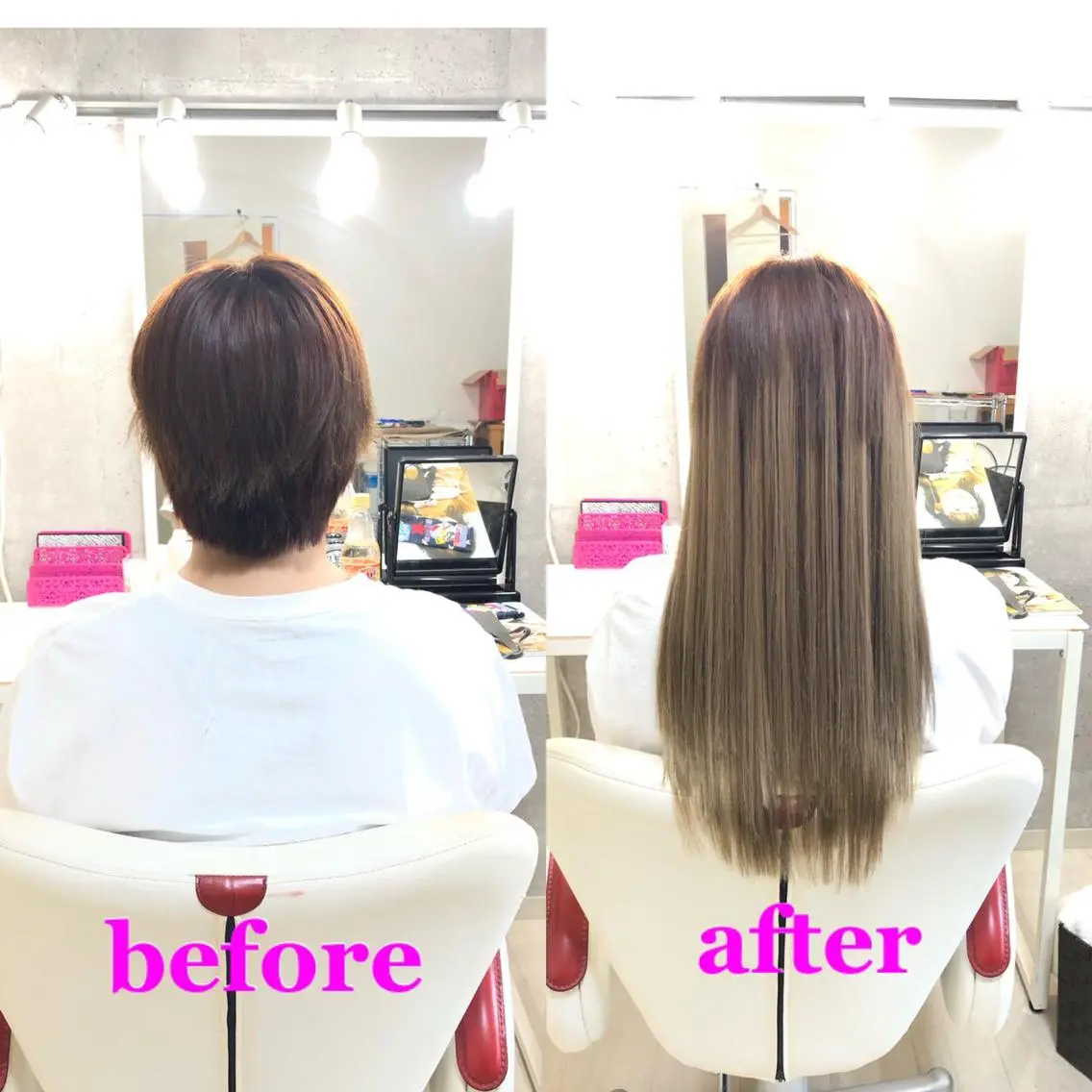 ロング エクステ 🌸ドレスアップ 心斎橋店🌸のヘアスタイル