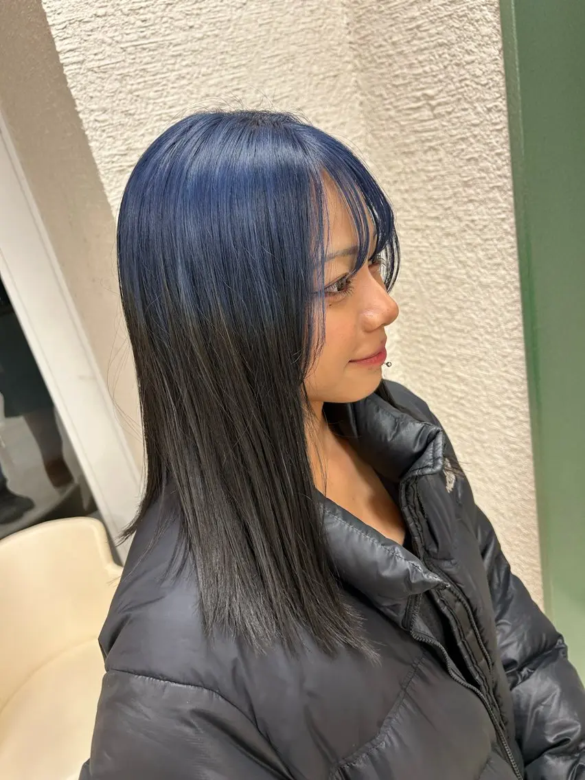 カラー 💜暖色系カラー/ ブリーチカラー💜のヘアスタイル